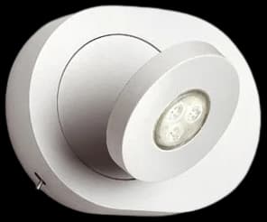 Foco aluminio blanco 8,5x17,8x13 cm LED 7,5 W - PHFO0009