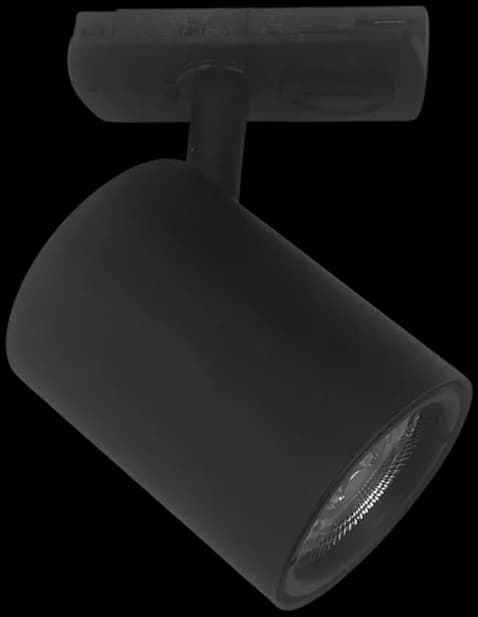 Foco para riel negro LED 8W - EVFO0036