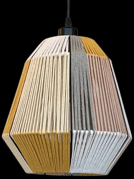 Lámpara colgante hilo seda Ø30 cm E27 - ILLC0008