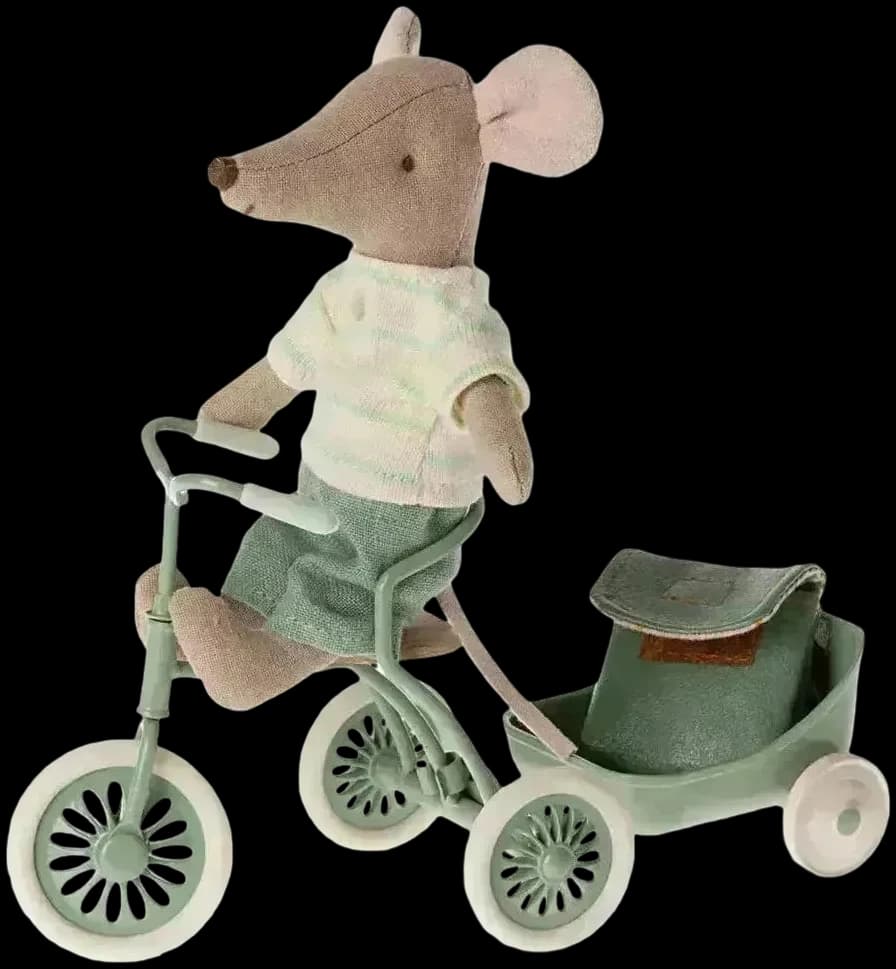 Ratoncito - Trycicle mouse big brother with bag new