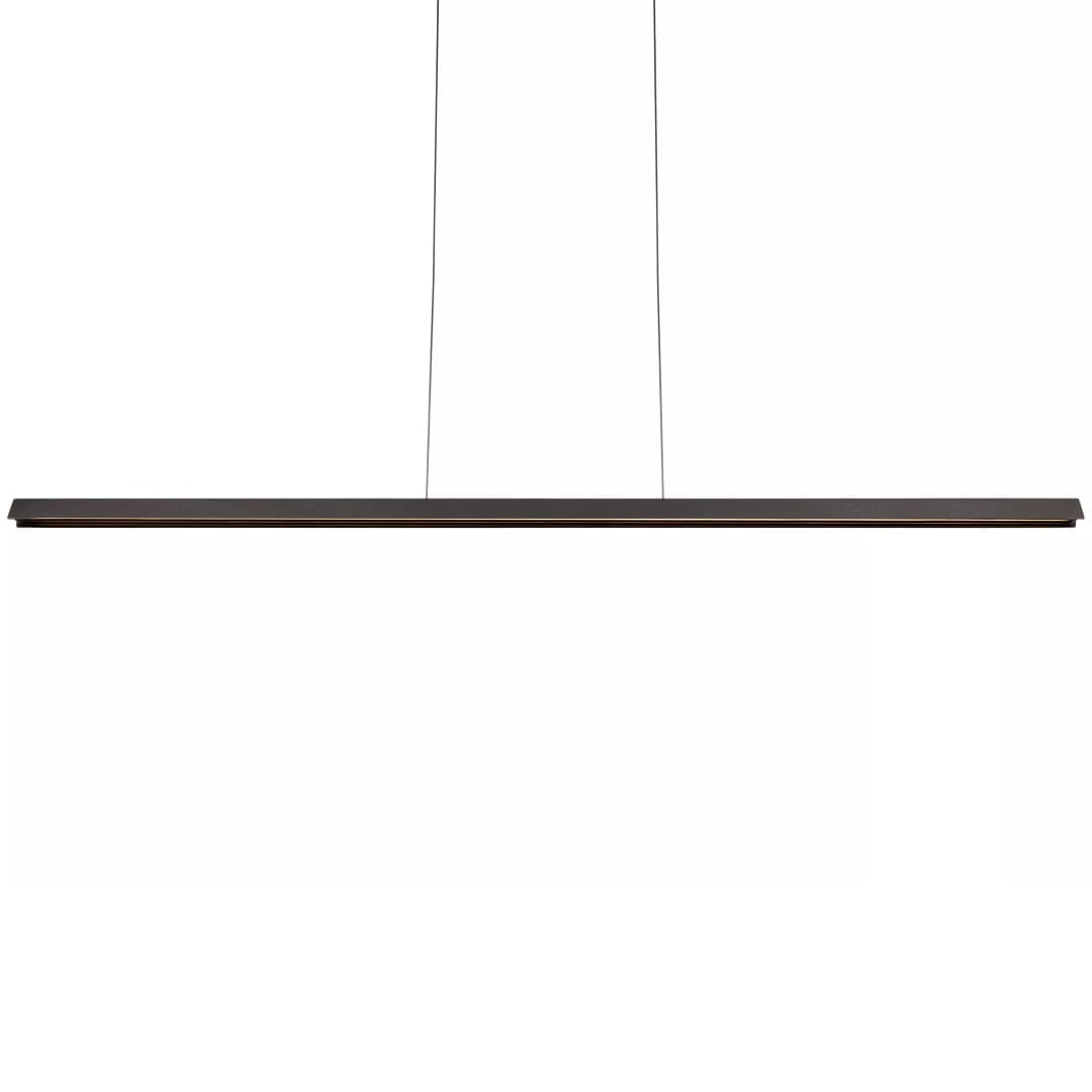 Lámpara colgante madera negro dimeable 1,80x 1,50 xm 28W LED - LULC0344