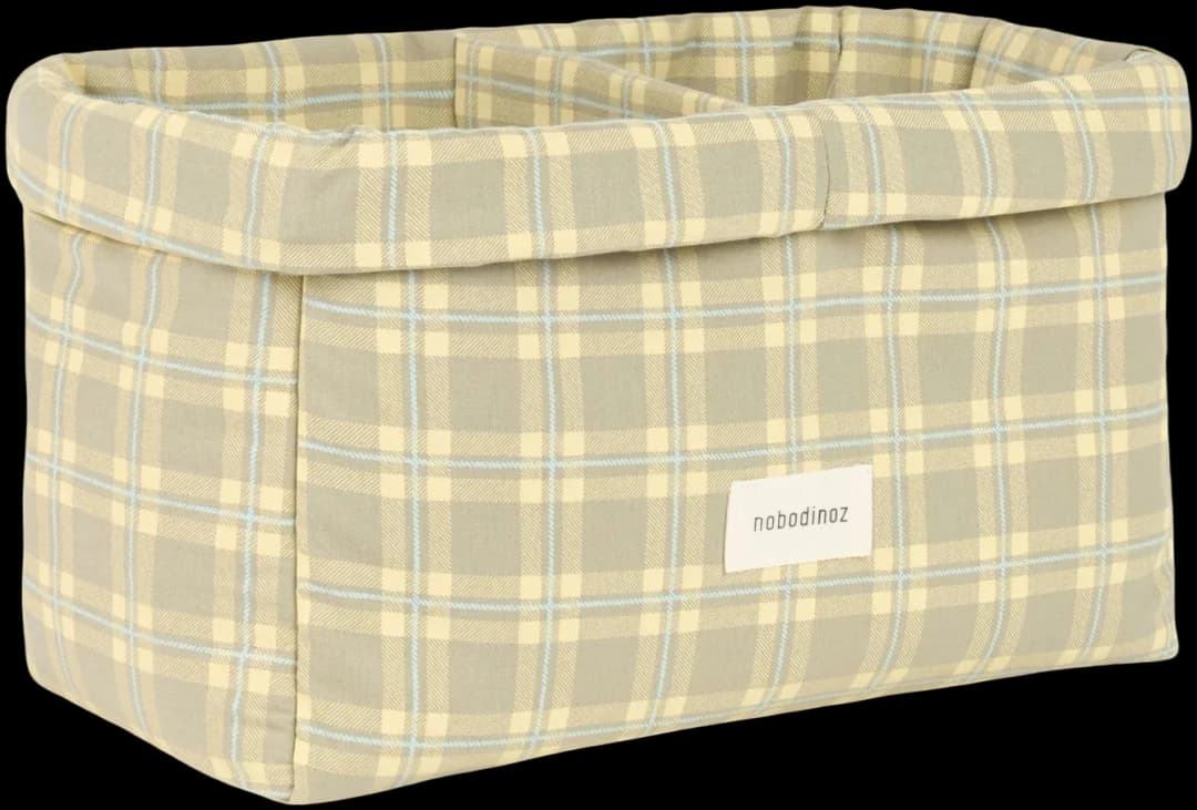 Cesta organizador doble stories LTD - Green lemons square