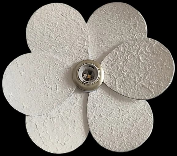 Aplique Leva papel maché