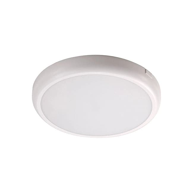 Plafón redondo blanco con control de temperatura Ø22,5 cm 18W LED - VKPL0002