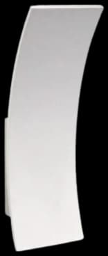 Apliqué aluminio blanco 8x5x24,5 cm LED 6W - LZAP0016