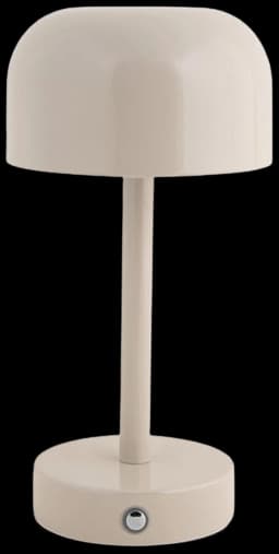 Lámpara sobremesa metal beige 24,5 cm E27 - PGLS0060