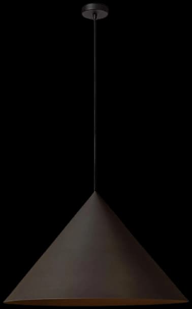 Lámpara colgante hierro gris mate Ø 60 cm E27 - LULC0333