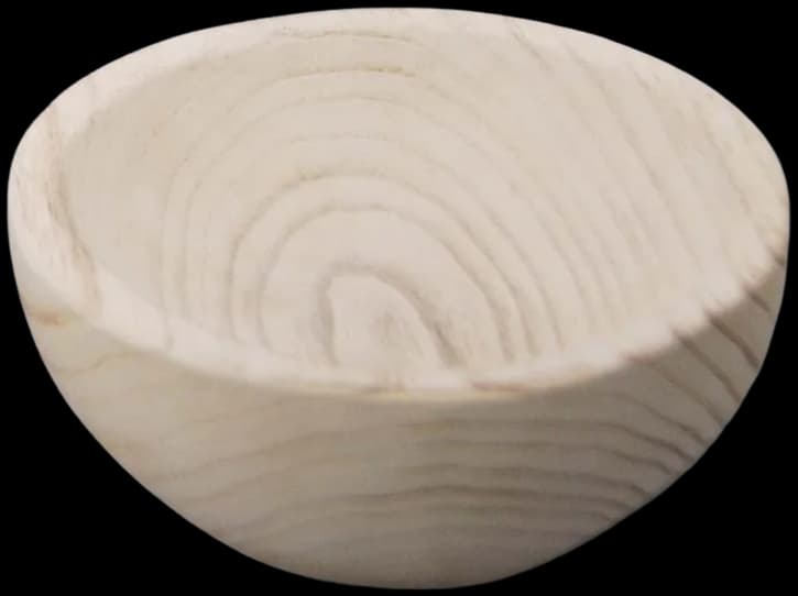 Cuenco en Madera de Paulownia - Hiedra