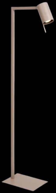 Lámpara de pie metal beige 28x1,30 cm GU10 - LULP0107