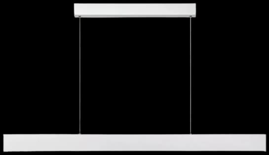 Lámpara colgante metal blanco1,90 LED 36W - LULC0227