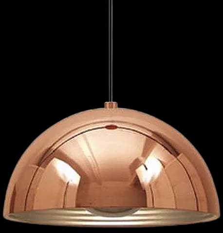 Lámpara colgante metal cobre Ø 49,5 cm E27 - SELC0007