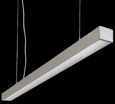 Lámpara colgante aluminio difusor policarbonato 1,50 cm LED 36W - SNLC0023