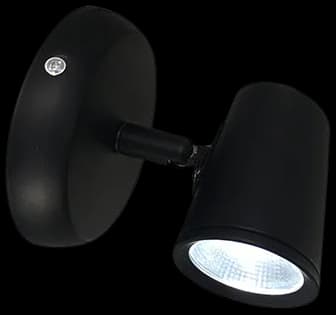Foco muro negro dirigible LED 5W - DWFO0006