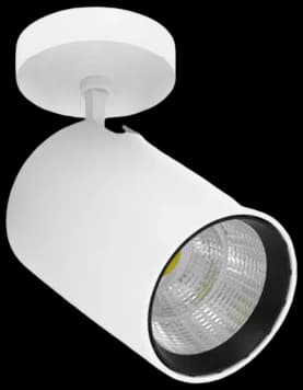 Foco sobrepuesto blanco techo/muro LED 6W - EVFO0037