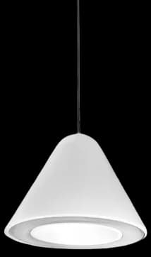 Lámpara colgante metal blanco Ø12 cm 11W LED - JGLC0045