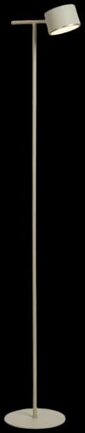 Lámpara de pie metal taupe dimeable Ø20x1.305 cm 9W LED - LULP0122