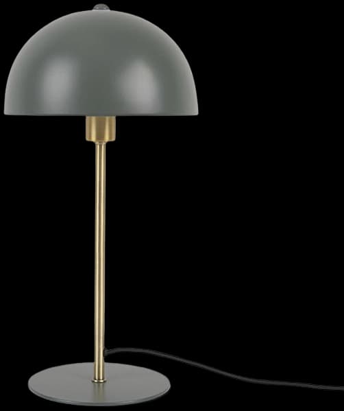 Lámpara sobremesa metal verde oscuro bronce Ø20x40 cm E14 - PGLS0033