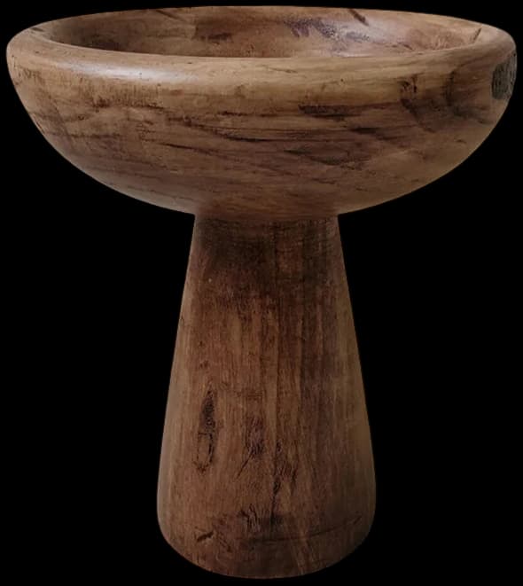 Pedestal Madera Brownie Tall