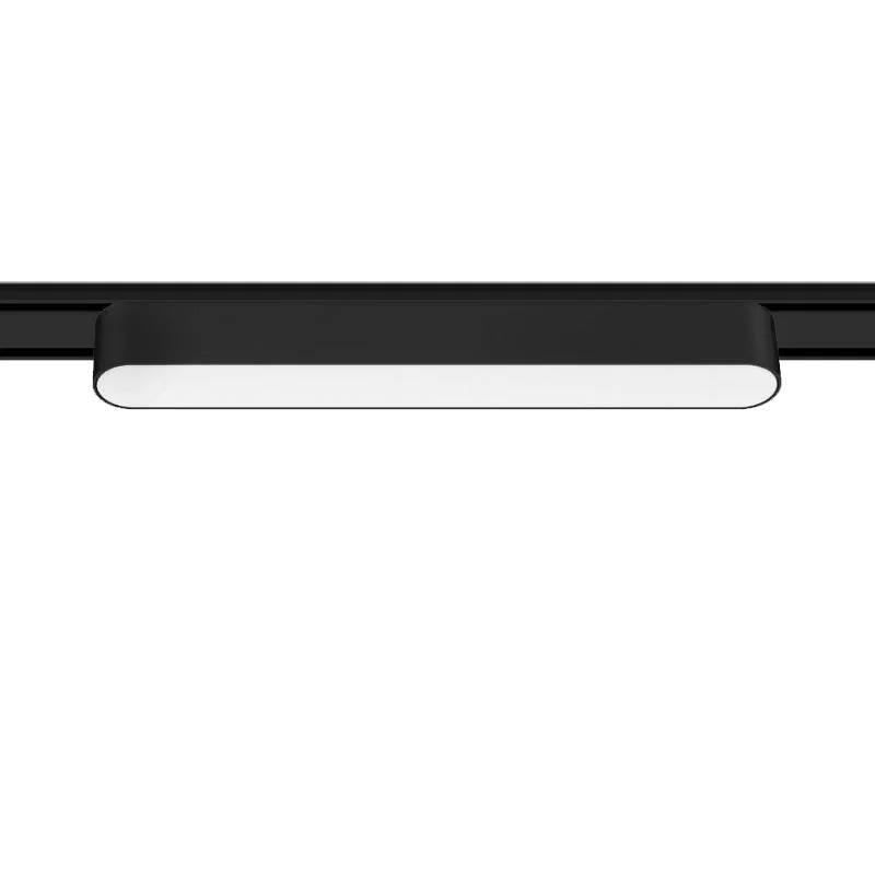 Foco riel magnético slim negro 12W 48V 3000K - KOFO0011