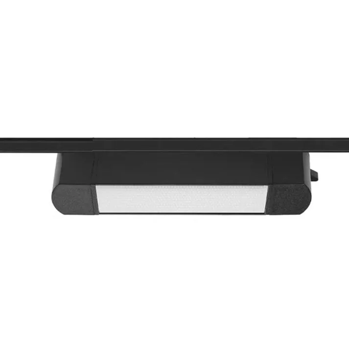 Foco riel monofásico aluminio negro 21,4 cm 10W - KOFO0021