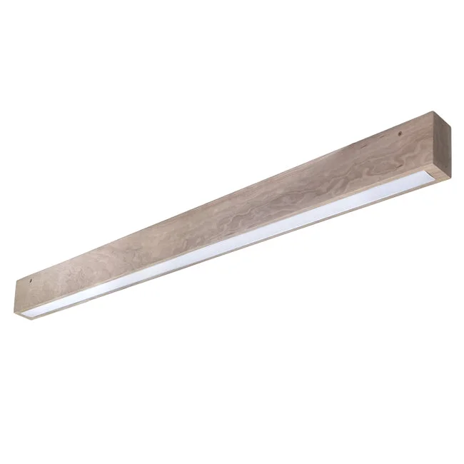 Plafón madera lenga 115cm 36W 3000k - RBPL0001