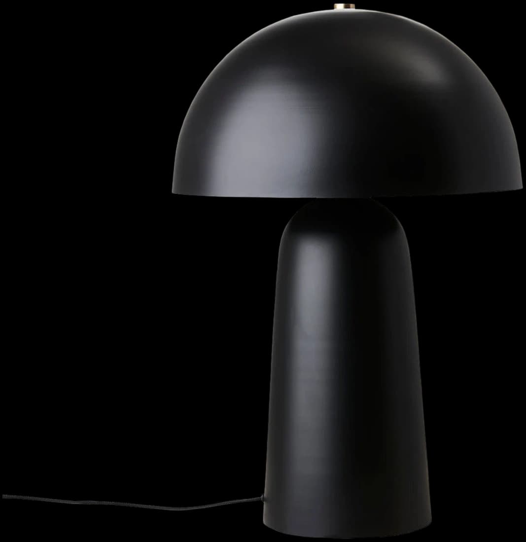 Lámpara de Mesa Fungi L, Negro