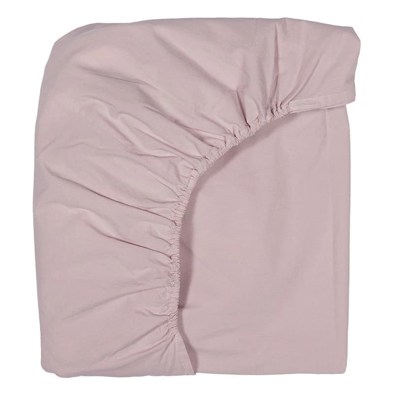 Sábana Bajera Algodón Percal Pink nude