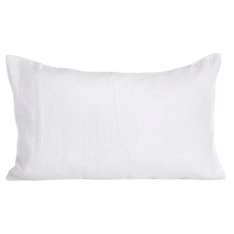 Funda Cojín Lino Propiano Blanc 40x60 cm