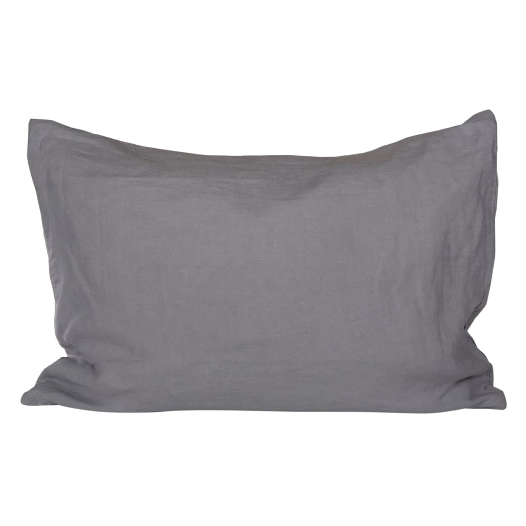 Funda Almohada Lino Humo