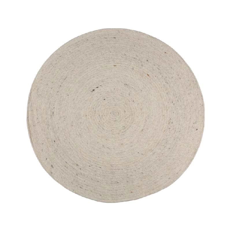 Alfombra Redonda Lund Blanc 1,5m de diámetro