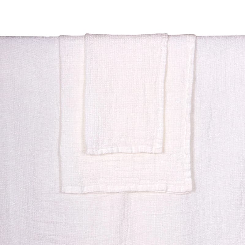 Toalla Lino Bali Blanc