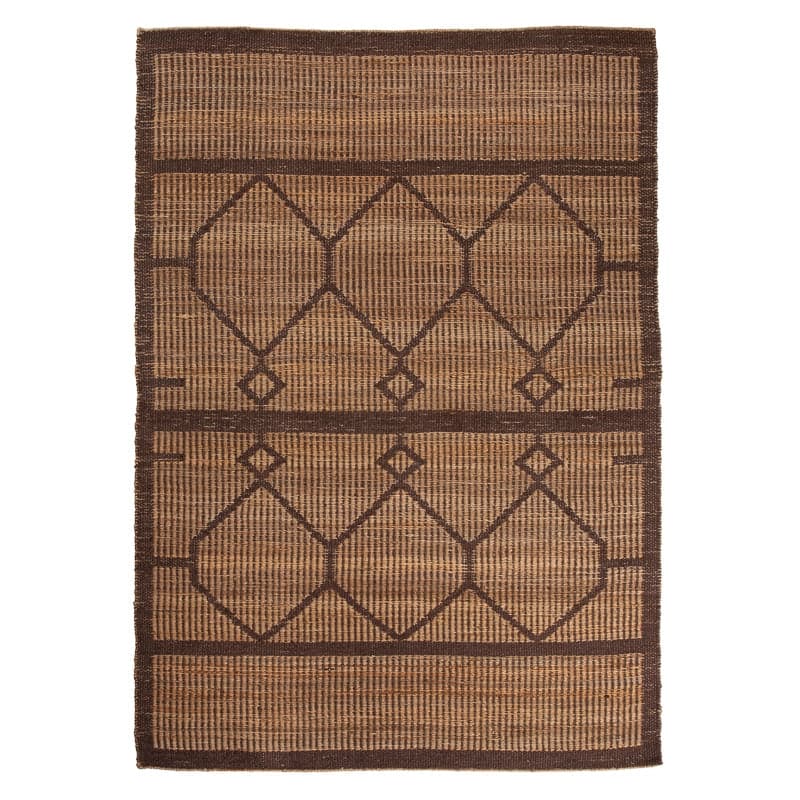 Alfombra Sylhet Yute 2,0 x 3,0 m rombo