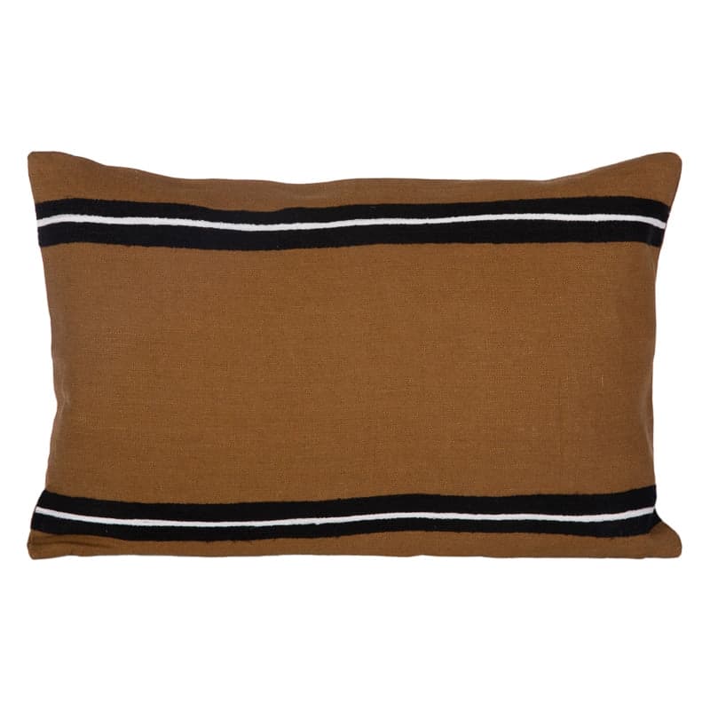 Funda Cojín Lino Bordado Skagen Gold 40x60 cm