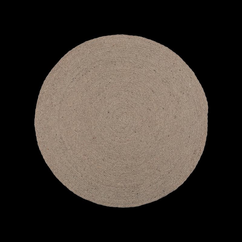 Alfombra Redonda Brika Naturel 1,2m de diámetro