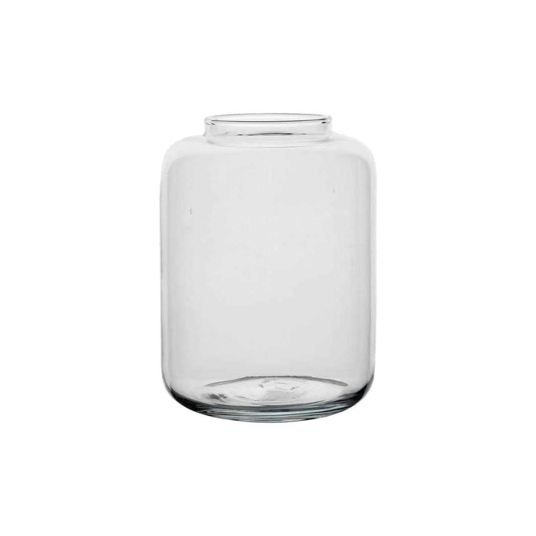 Jarrón de Vidrio Aston M, H: 16 cm