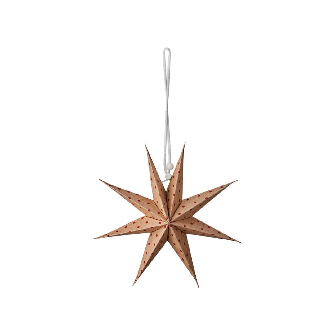 UNI Estrella S, Marrón/Rojo, Ø20 cm