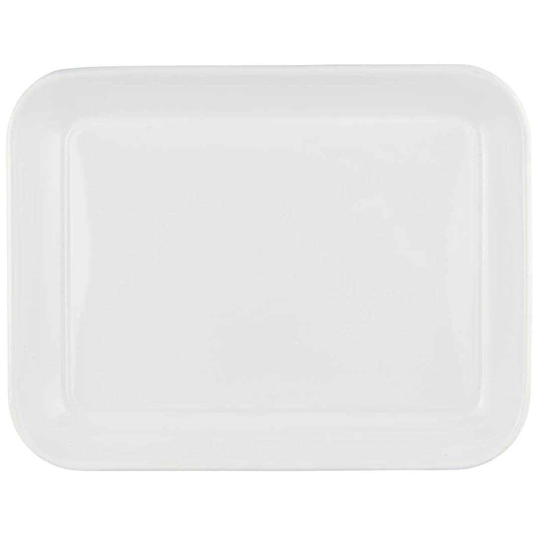 Bandeja Enlozada Rectangular L: 34 cm