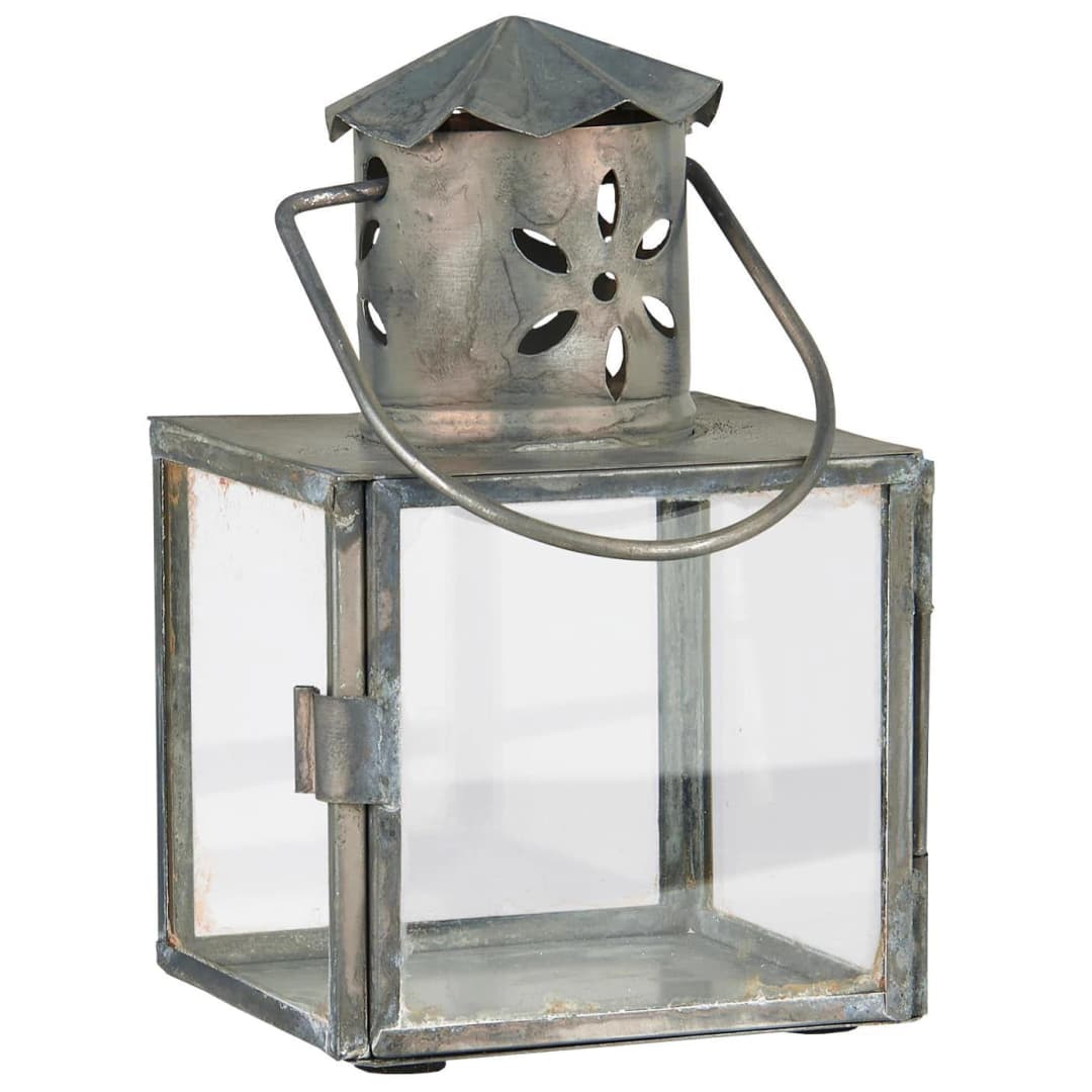Fanal Portavela Metal H: 11 L: 7,5 cm