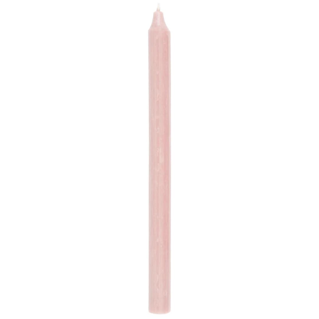 Vela Dinner Rosado H: 29 Ø: 2,2 cm