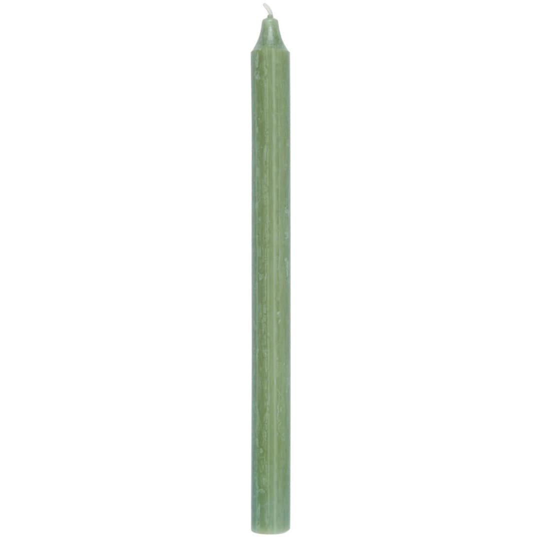 Vela Dinner Verde Musgo H: 29 cm