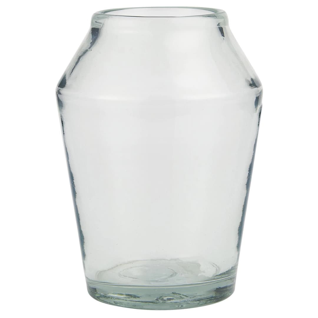 Florero de Vidrio Handblown Cónico Large