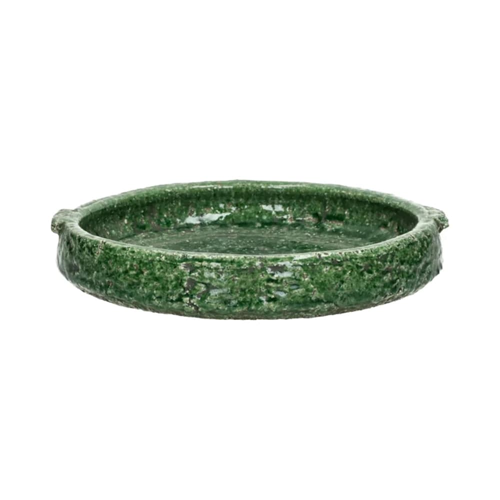 Plato LUMU Verde Dia Ø30.5 H 5.5 cm