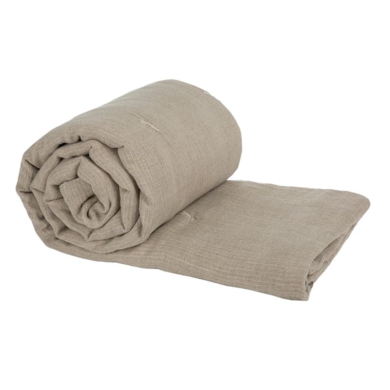 Piecera Lino Dijon Natural/Marfil - 120x270 cm