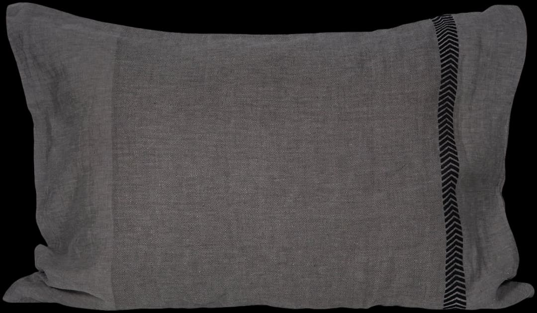 Funda Almohada Lino Marsella Dark Grey 50x70 cm