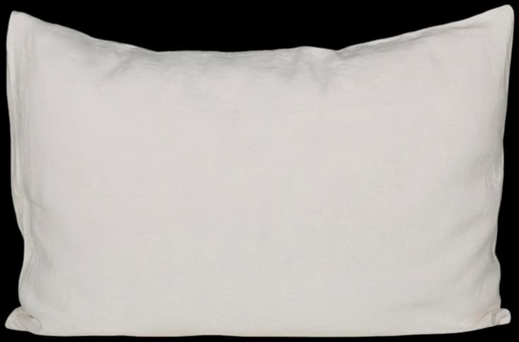 Funda Almohada Lino Lille Marfil