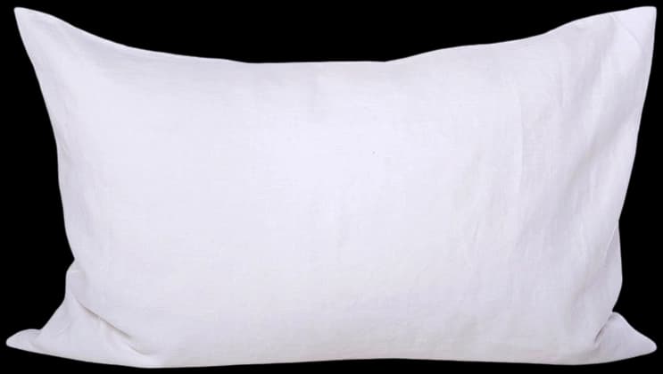 Funda Almohada Lino Viti Blanc