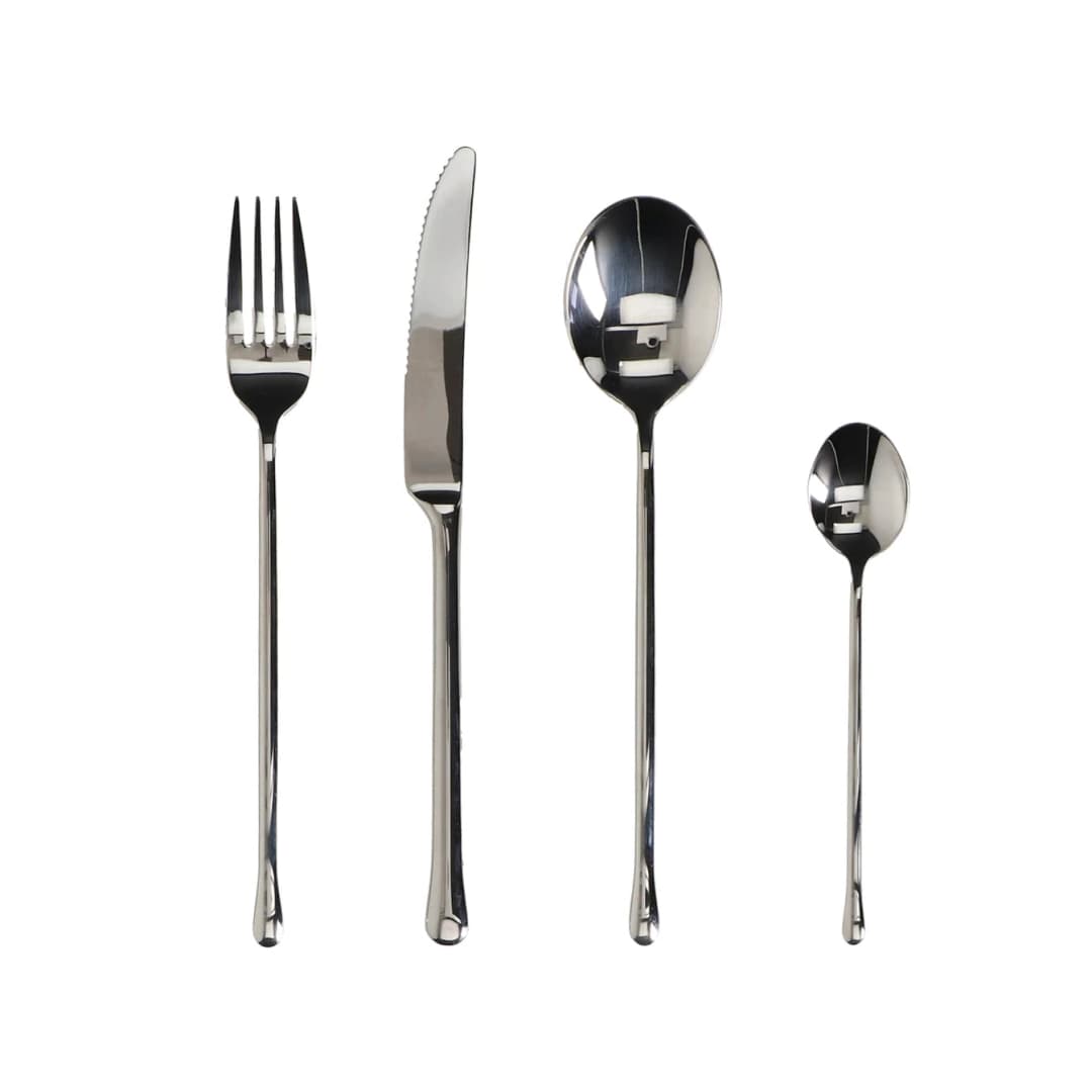 Set 24 Cubiertos Monet Plateado (6 Personas)