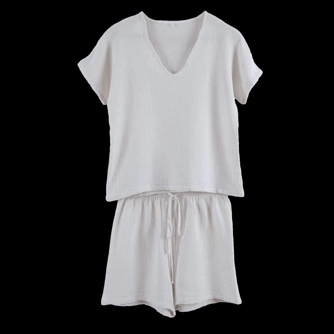 Conjunto Symi Craie Short / Polera - Small / Medium