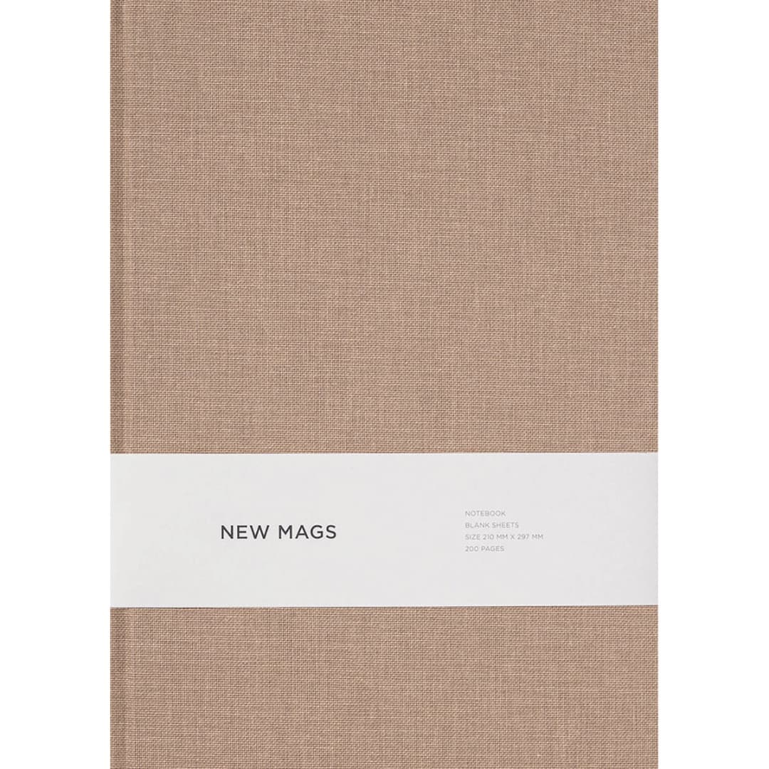 Notebook Sand A4 - Hardcover/Blank