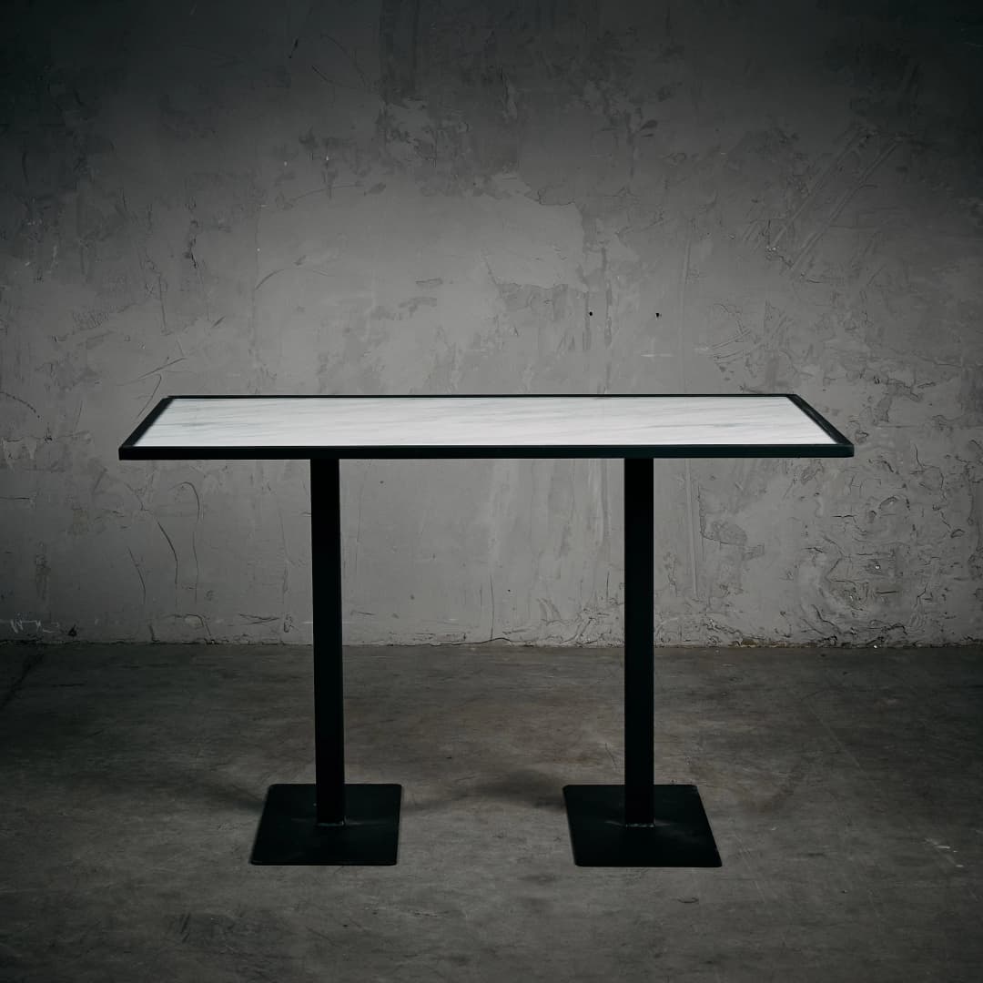 Mesa Doble Cubierta mármol